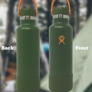 Hydro Flask 21 oz Standard Mouth Flex Cap Stainless Steel Water Bottle, Treeline